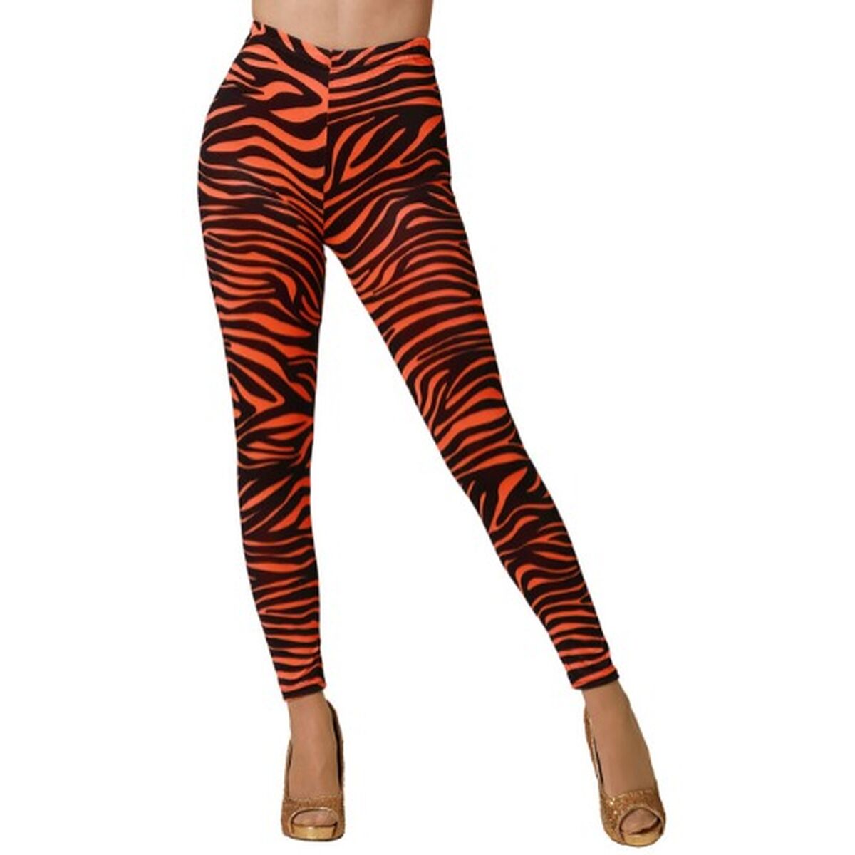 Leggings Striber Orange